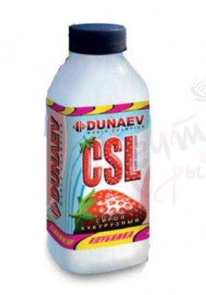 СИРОП CSL "DUNAEV" 500ml КЛУБНИКА