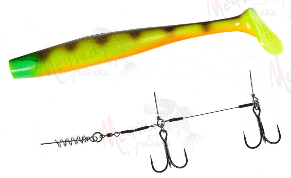 Виброхвост LJ GIANT KUBIRA SWIM SHAD 140433SET #PG30