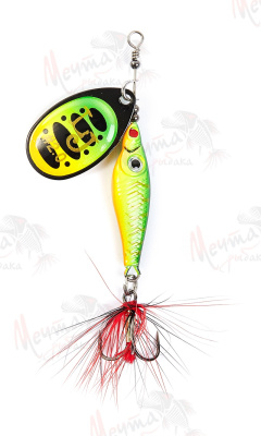 ТЕЙЛ-СПИННЕР "UF STUDIO" BULLET 15g #DEAD HERRING