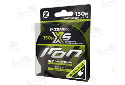 ШНУР ПЛЕТЕНЫЙ ZEMEX IRON X5 #0.16